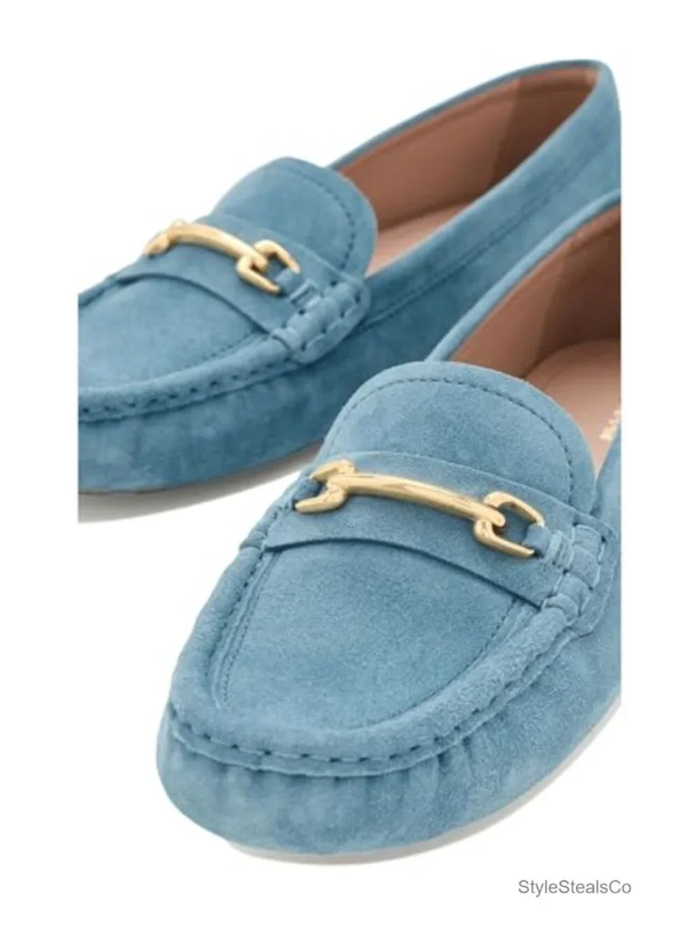 Leather Loafers Horsebit Driving Shoes